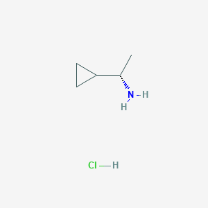 B1532632 (S)-1-Cyclopropylethanamine hydrochloride CAS No. 178033-78-8