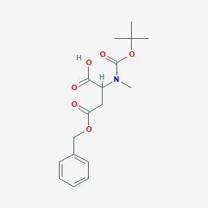 molecular formula C17H23NO6 B1532644 Boc-N-Me-Asp(OBzl)-OH CAS No. 141408-45-9