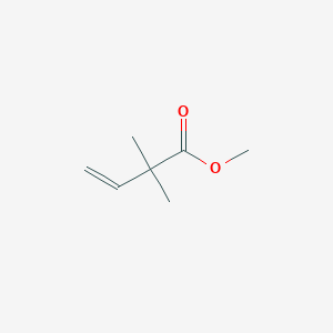 molecular formula C7H12O2 B153266 2,2-Dimethyl-3-butenoic acid methyl ester CAS No. 19757-86-9