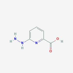 molecular formula C6H7N3O2 B1532677 6-Hydrazinylpicolinic acid CAS No. 887589-20-0