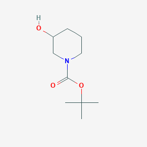 molecular formula C10H19NO3 B153269 1-Boc-3-羟基哌啶 CAS No. 85275-45-2