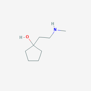 1-[2-(Methylamino)ethyl]cyclopentanol