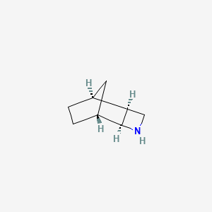 molecular formula C8H13N B15327152 rac-(1R,2S,5S,6S)-3-azatricyclo[4.2.1.0,2,5]nonane 