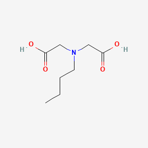 molecular formula C8H15NO4 B15327161 2,2'-(Butylazanediyl)diacetic acid CAS No. 33494-68-7