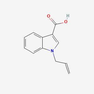 1-(prop-2-en-1-yl)-1H-indole-3-carboxylic acid