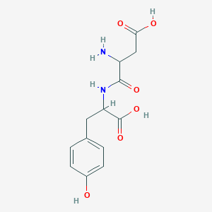 molecular formula C13H16N2O6 B15327333 Aspartyltyrosine 