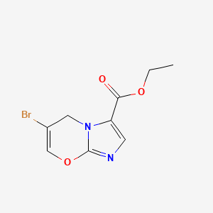 molecular formula C9H9BrN2O3 B15327678 Ethyl 6-bromoh-imidazo[1,2-A]pyridine-3-carboxylate 