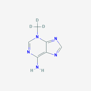 molecular formula C6H7N5 B015328 3-Methyl Adenine-d3 CAS No. 110953-39-4