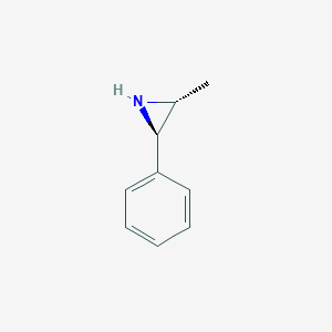 molecular formula C9H11N B15328188 cis-2-Methyl-3-phenylaziridine 