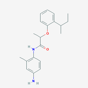 N-(4-Amino-2-methylphenyl)-2-[2-(sec-butyl)-phenoxy]propanamide