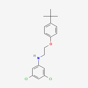 N-{2-[4-(Tert-butyl)phenoxy]ethyl}-3,5-dichloroaniline