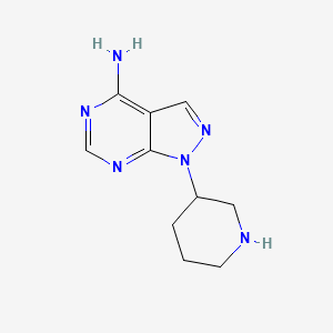1-(piperidin-3-yl)-1H-pyrazolo[3,4-d]pyrimidin-4-amine
