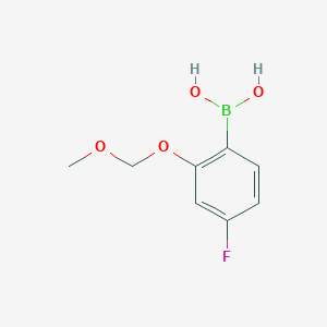 [4-Fluoro-2-(methoxymethoxy)phenyl]boronic acid