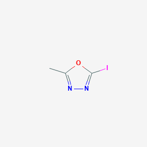 2-Iodo-5-methyl-1,3,4-oxadiazole