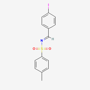 molecular formula C14H12INO2S B15328831 N-(4-Iodobenzylidene)-4-methylbenzenesulfonamide 
