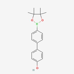 4'-(4,4,5,5-Tetramethyl-1,3,2-dioxaborolan-2-yl)biphenyl-4-ol