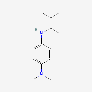 molecular formula C13H22N2 B15328905 n1,n1-Dimethyl-n4-(3-methylbutan-2-yl)benzene-1,4-diamine 