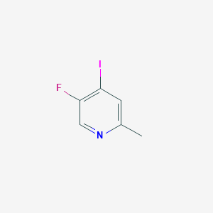 molecular formula C6H5FIN B1532896 5-Fluoro-4-iodo-2-methylpyridine CAS No. 1803765-68-5