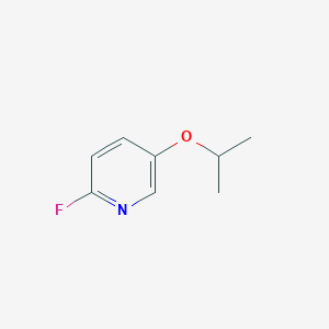 molecular formula C8H10FNO B1532902 2-Fluoro-5-isopropoxypyridine CAS No. 904961-34-8