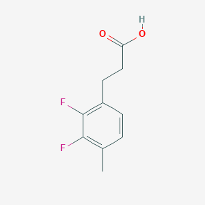 molecular formula C10H10F2O2 B1532933 3-(2,3-Difluoro-4-methylphenyl)propanoic acid CAS No. 1017779-58-6