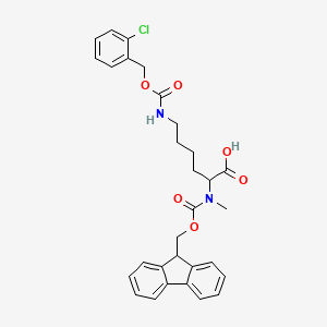 molecular formula C30H31ClN2O6 B1532947 Fmoc-N-Me-Lys(2-Cl-Z)-OH CAS No. 95310-75-1