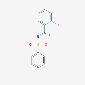 molecular formula C14H12INO2S B15329513 N-(2-Iodobenzylidene)-4-methylbenzenesulfonamide 
