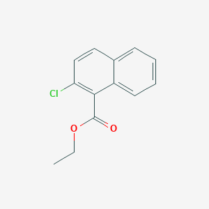 molecular formula C13H11ClO2 B15329881 Ethyl 2-chloro-1-naphthoate 