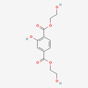 molecular formula C12H14O7 B15330030 Bis (2-Hydroxyethyl) 2-Hydroxyterephthalate (BHET-OH) 