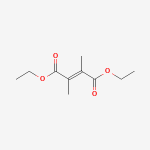 molecular formula C10H16O4 B15330160 Diethyl 2,3-dimethylfumarate 