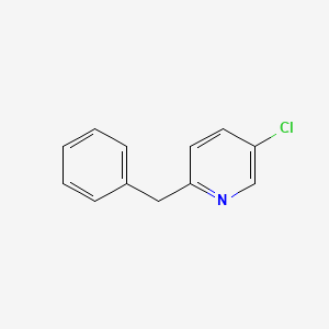 molecular formula C12H10ClN B15330324 2-Benzyl-5-chloropyridine 