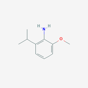 molecular formula C10H15NO B15330802 2-Isopropyl-6-methoxyaniline 