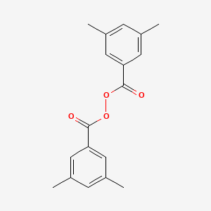 molecular formula C18H18O4 B15330821 Bis(3,5-dimethylbenzoyl) peroxide 