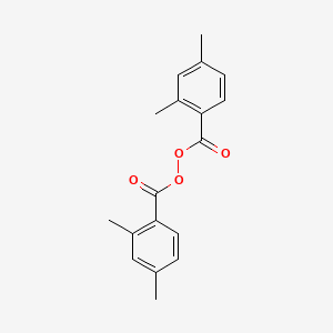 molecular formula C18H18O4 B15330827 (2,4-Dimethylbenzoyl) 2,4-dimethylbenzenecarboperoxoate CAS No. 96436-27-0