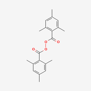molecular formula C20H22O4 B15330866 Bis(2,4,6-trimethylbenzoyl) peroxide 
