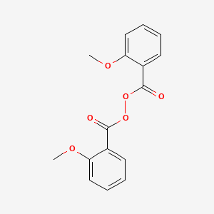 molecular formula C16H14O6 B15331218 Bis(2-methoxybenzoyl) Peroxide CAS No. 30930-45-1