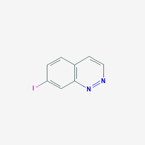 molecular formula C8H5IN2 B15331392 7-Iodocinnoline 