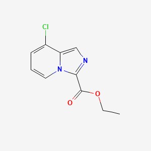 molecular formula C10H9ClN2O2 B15331716 Ethyl 8-Chloroimidazo[1,5-a]pyridine-3-carboxylate CAS No. 2110464-82-7