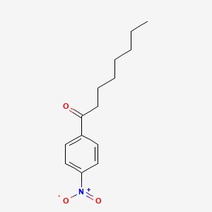 molecular formula C14H19NO3 B15331854 1-(4-Nitrophenyl)-1-octanone 