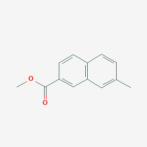 molecular formula C13H12O2 B15331965 Methyl 7-methylnaphthalene-2-carboxylate CAS No. 5043-18-5