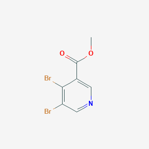 molecular formula C7H5Br2NO2 B15332021 Methyl 4,5-dibromonicotinate 
