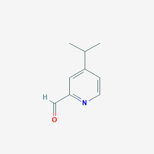 molecular formula C9H11NO B15332130 4-Isopropyl-pyridine-2-carbaldehyde 