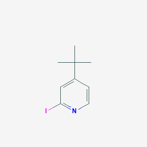 molecular formula C9H12IN B15333027 4-(tert-Butyl)-2-iodopyridine 
