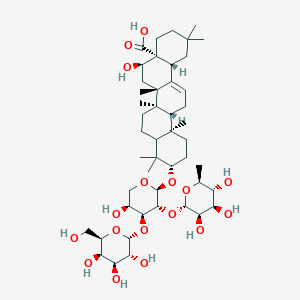 molecular formula C47H76O17 B153331 Deutzicoside B CAS No. 137551-42-9