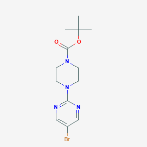 Tert-butyl 4-(5-bromopyrimidin-2-yl)piperazine-1-carboxylate