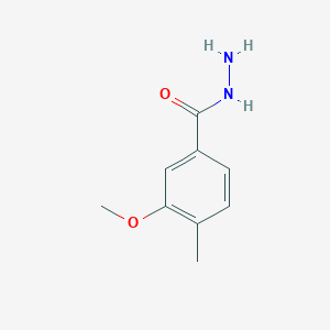 molecular formula C9H12N2O2 B15333369 3-Methoxy-4-methylbenzohydrazide 