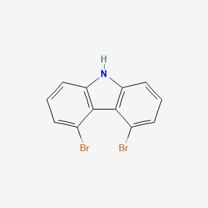 molecular formula C12H7Br2N B15334546 4,5-dibromo-9H-carbazole 