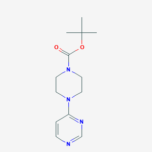 molecular formula C13H20N4O2 B153353 tert-Butyl 4-(pyrimidin-4-yl)piperazine-1-carboxylate CAS No. 221050-89-1
