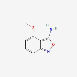 molecular formula C8H8N2O2 B15335985 3-Amino-4-methoxybenzisoxazole 