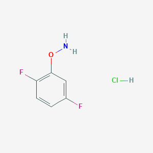 molecular formula C6H6ClF2NO B15336286 O-(2,5-Difluorophenyl)hydroxylamine hydrochloride 