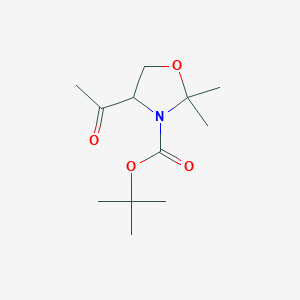 tert-Butyl 4-acetyl-2,2-dimethyloxazolidine-3-carboxylate